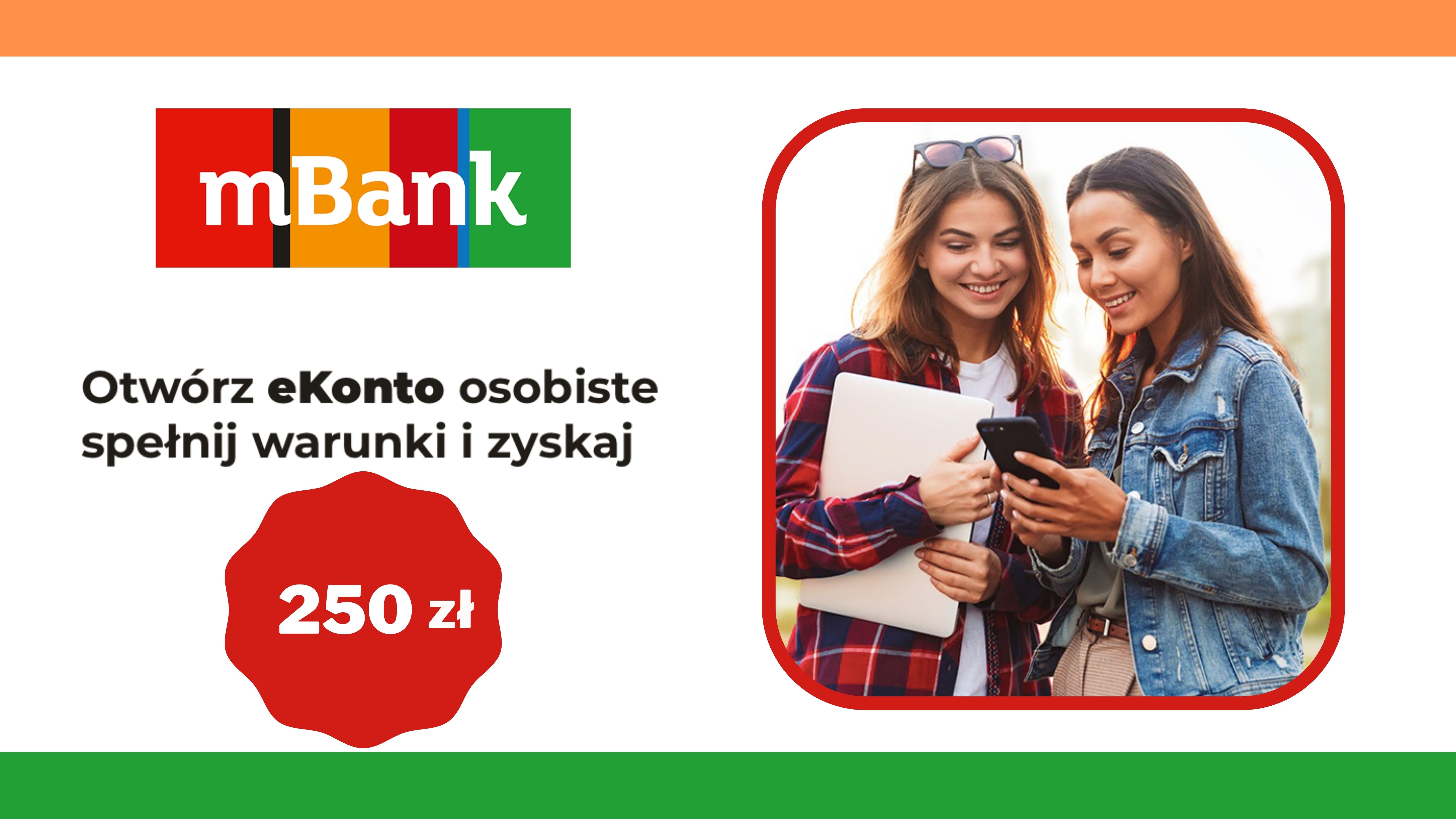 Mbank - premia 250 zł