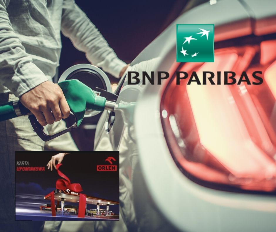 BNP Paribas - za otwarcie nowego konta dostajesz nawet 250 zł na paliwo Orlen