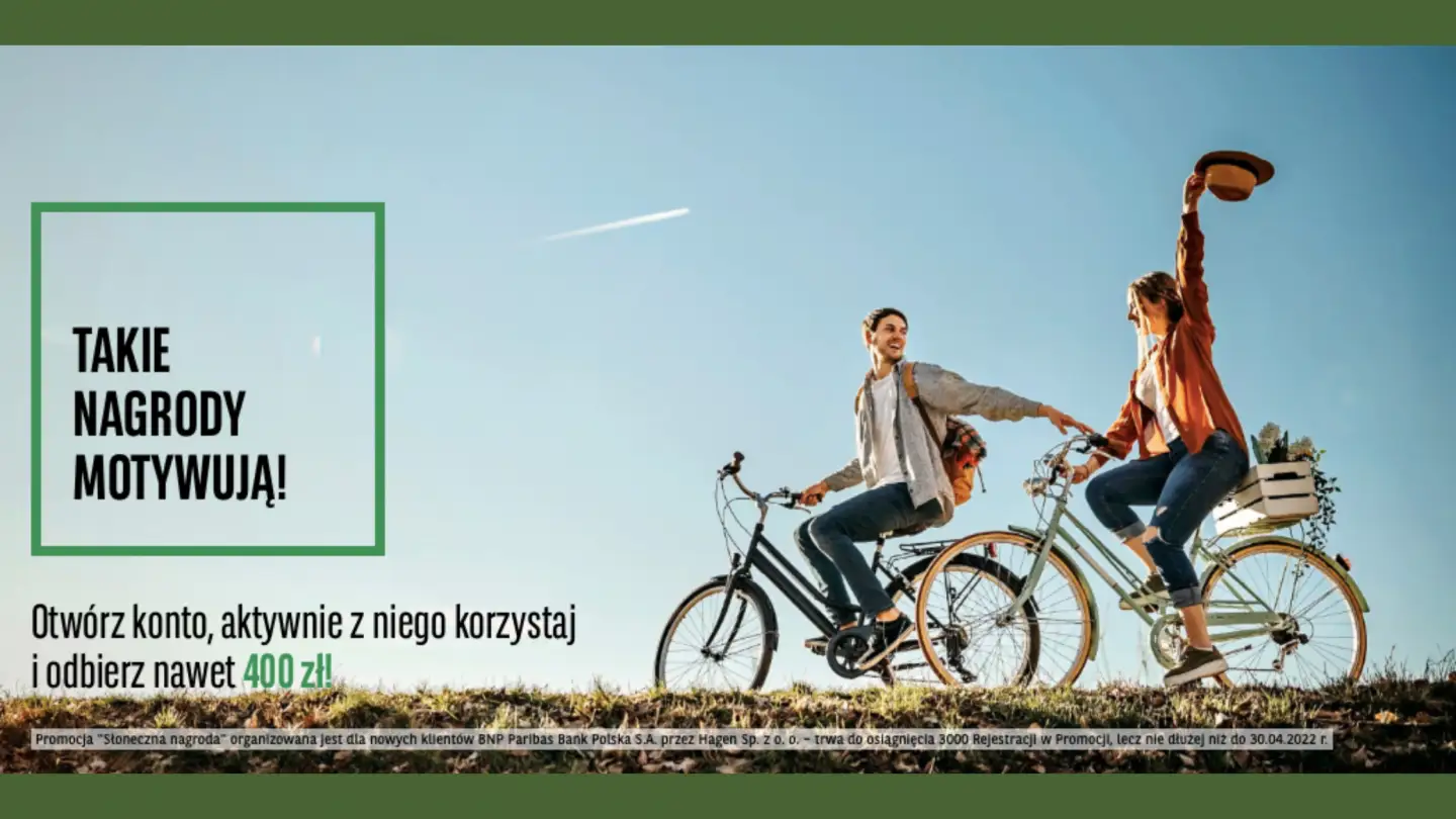 BNP - Zgarnij 400 zł korzystając aktywnie