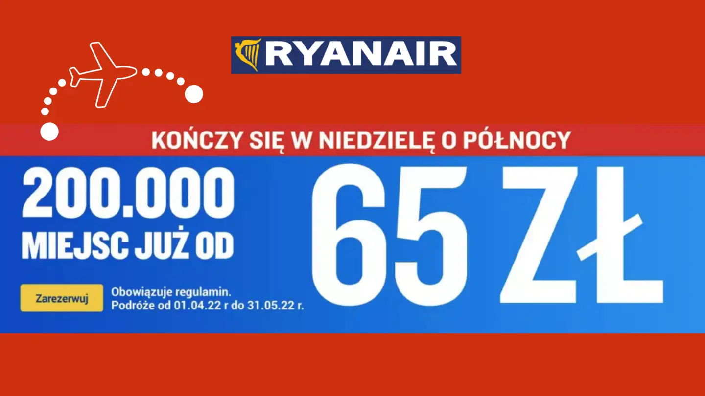 RYANAIR - mega promocja
