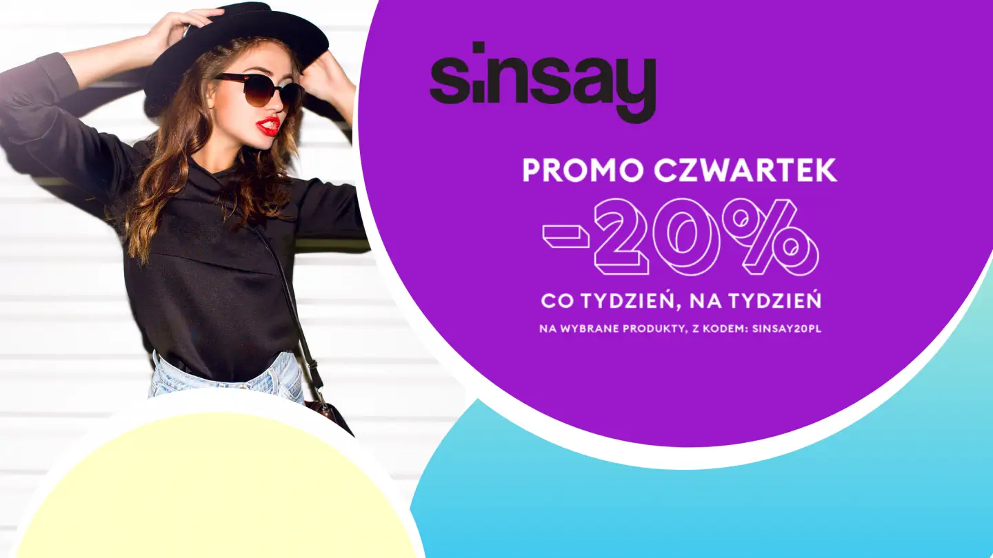 Sinsay -20 %