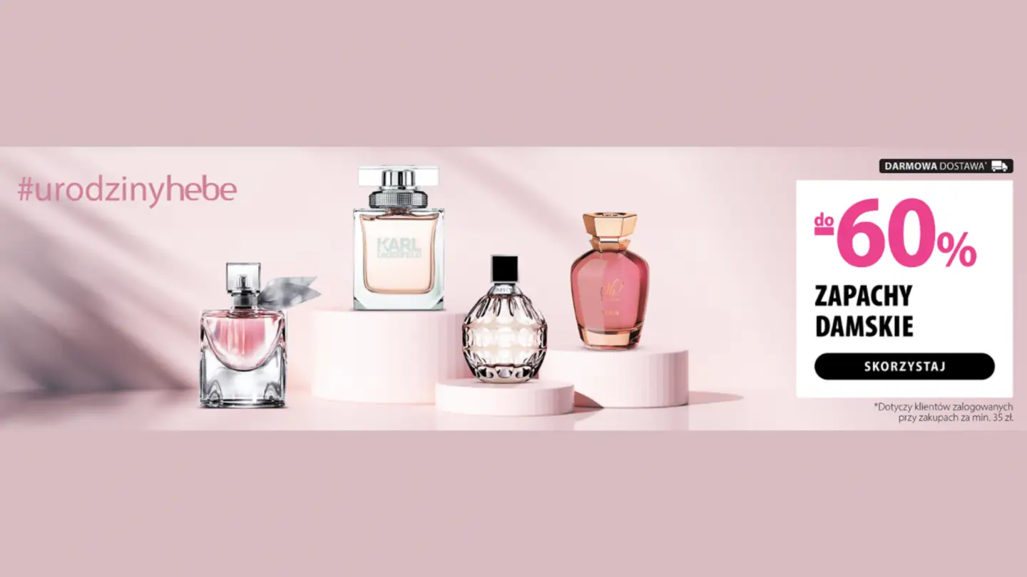 Urodziny Hebe do -60%