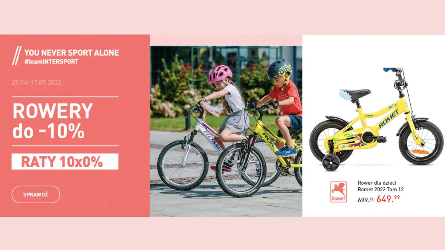 Intersport- rowery -10%