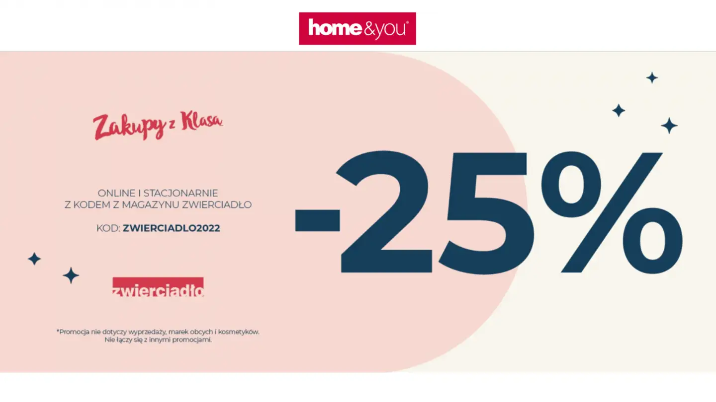 Home & you - sale 25 %