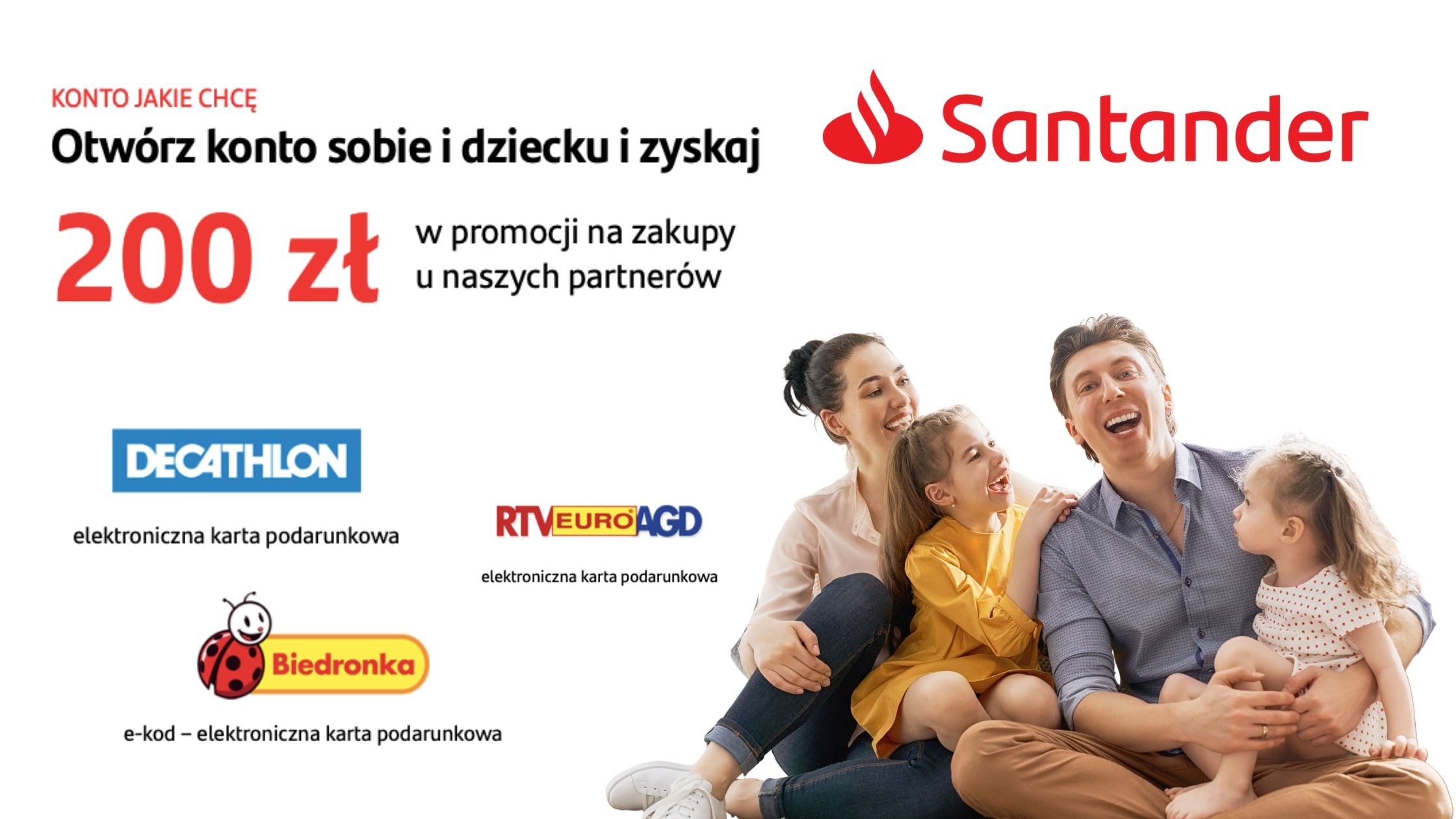 Santander - Zyskaj do 200 zł