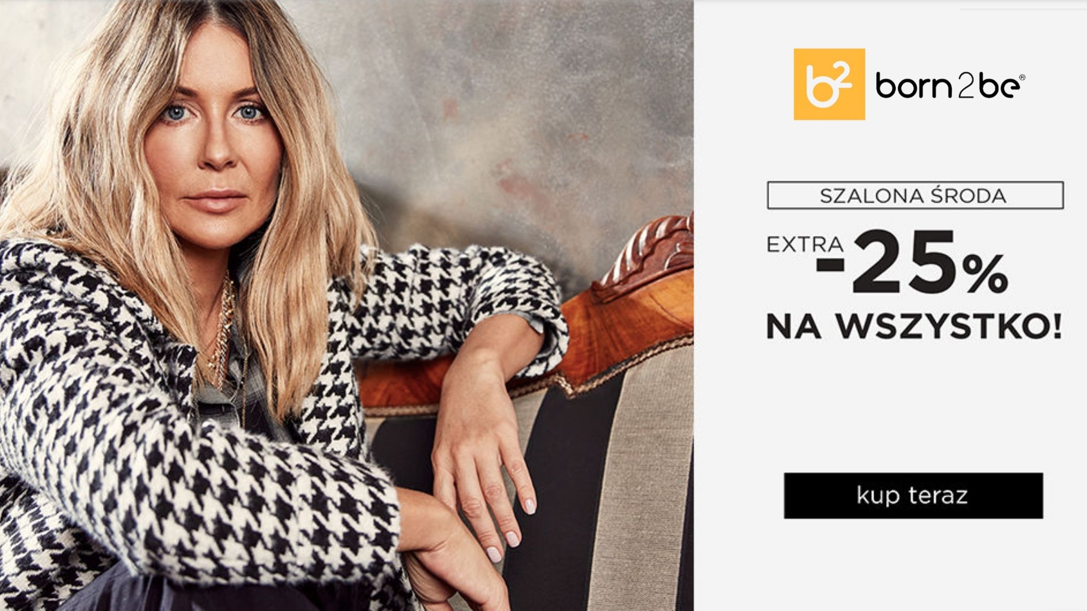 Szalona środa z born2be - 25%