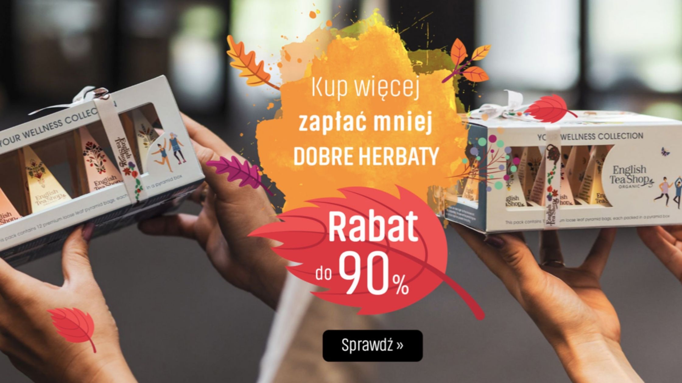Jesienne herbaty do -90%