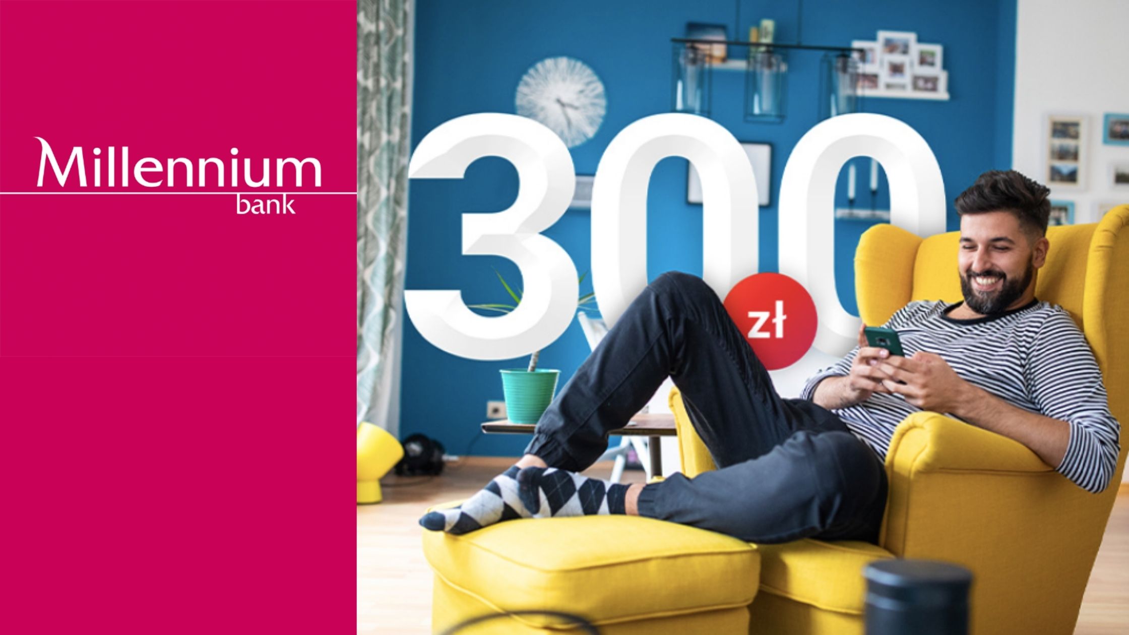 MILLENNIUM - 300 zł DLA CIEBIE