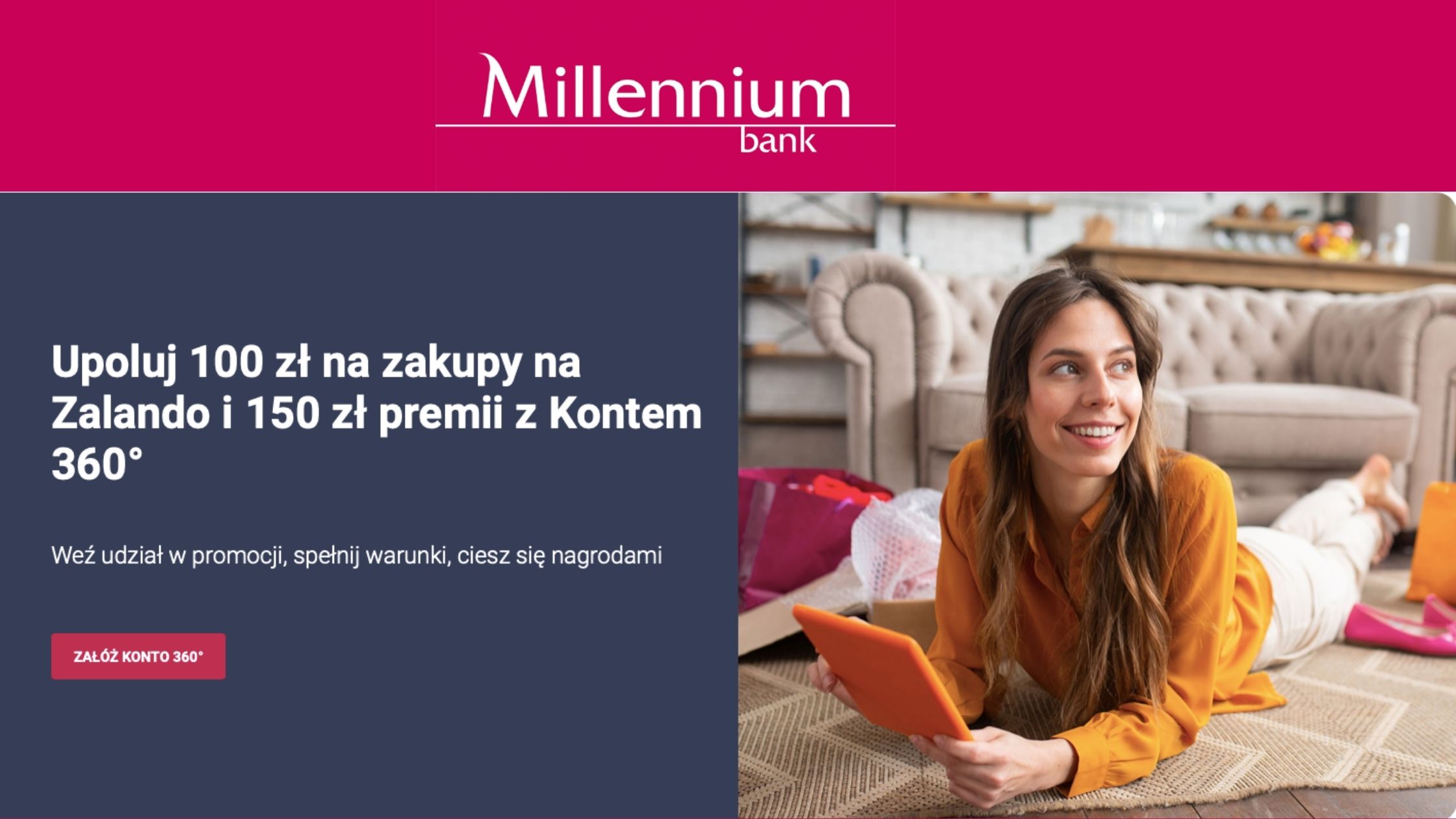 MILLENNIUM - 250 zł do zgarnięcia