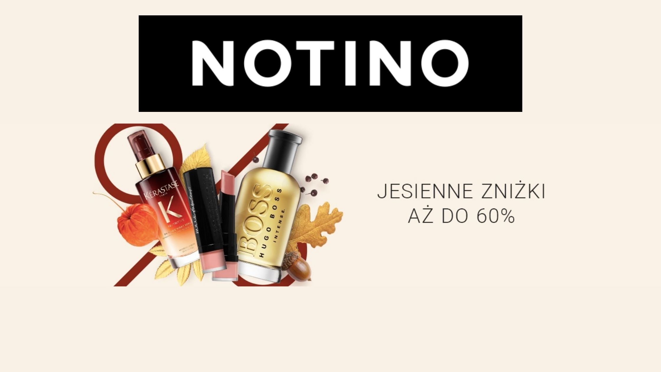 Jesienne zniżki z Notino