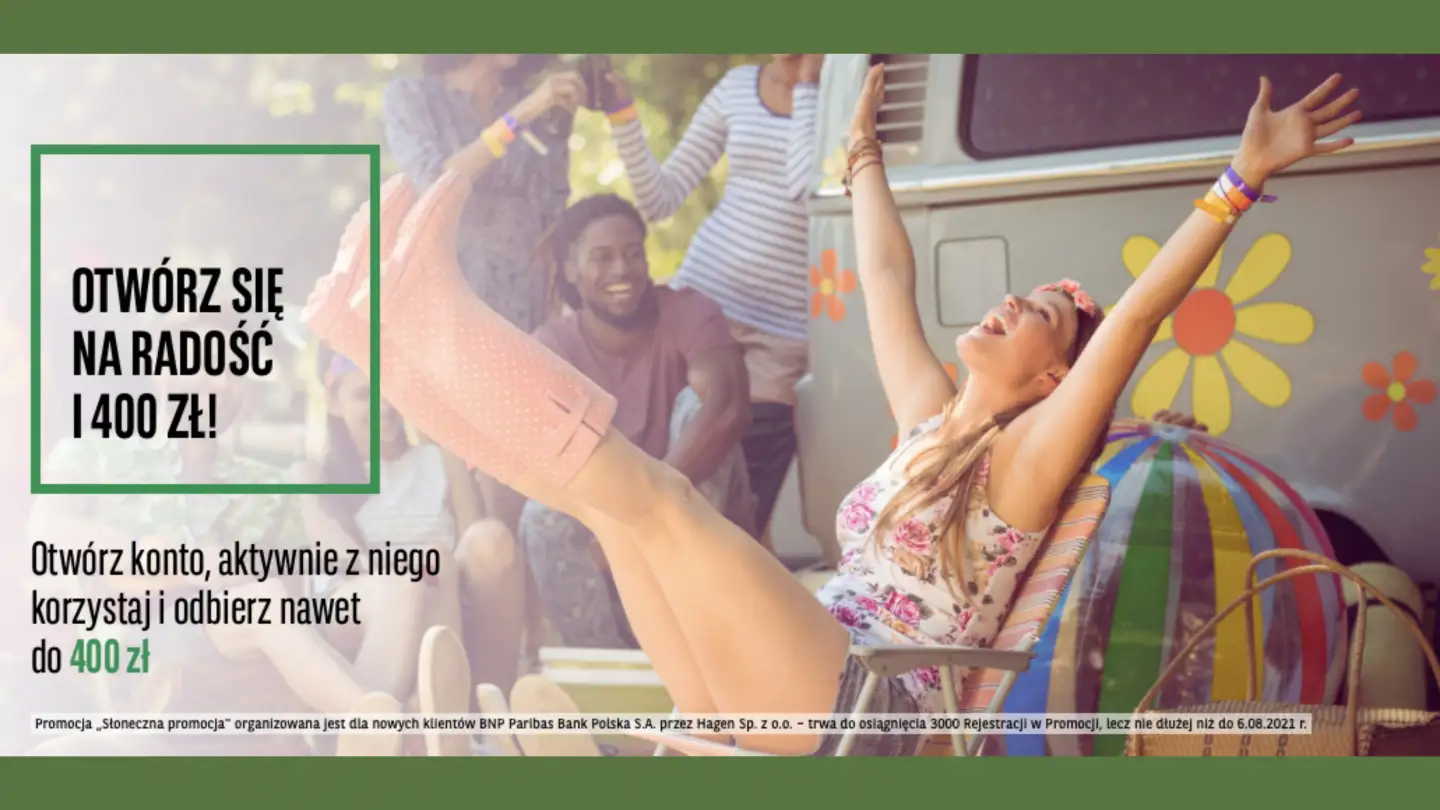 BNP - 400 zł dla Ciebie