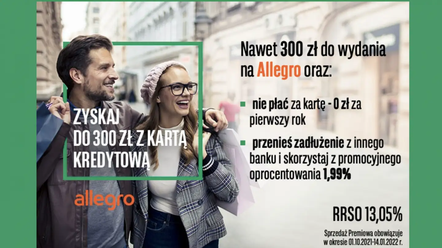 BNP - zgarnij 300 zł na allegro.pl