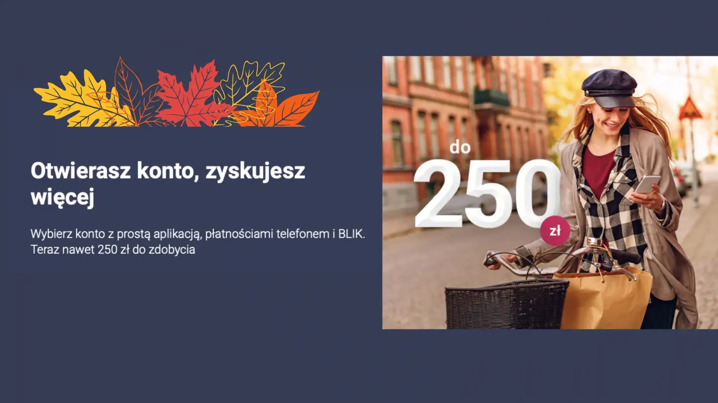 Millenium Bank -Zyskaj do 250 zł