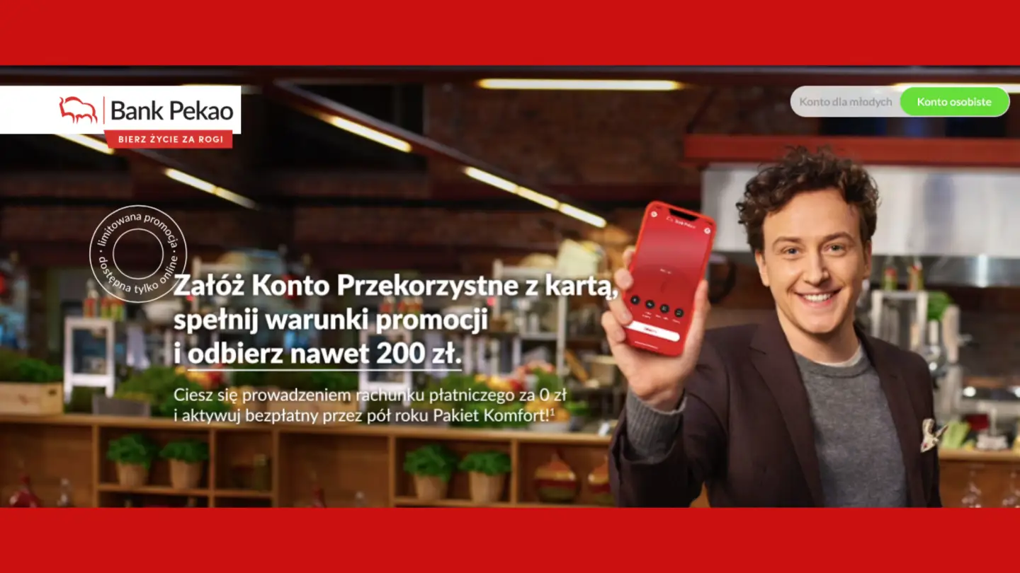 Pekao 200 zł dla Ciebie