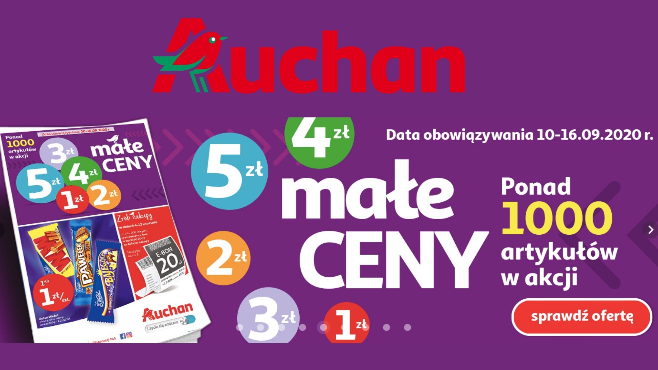 Odkryj super promocje z Auchan !