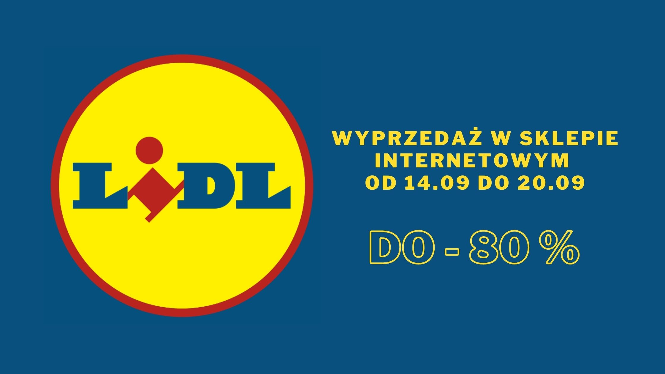 LIDL DO -80% ZA ZAKUPY