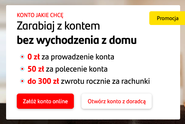 Konto dla Ciebie  - SANTANDER