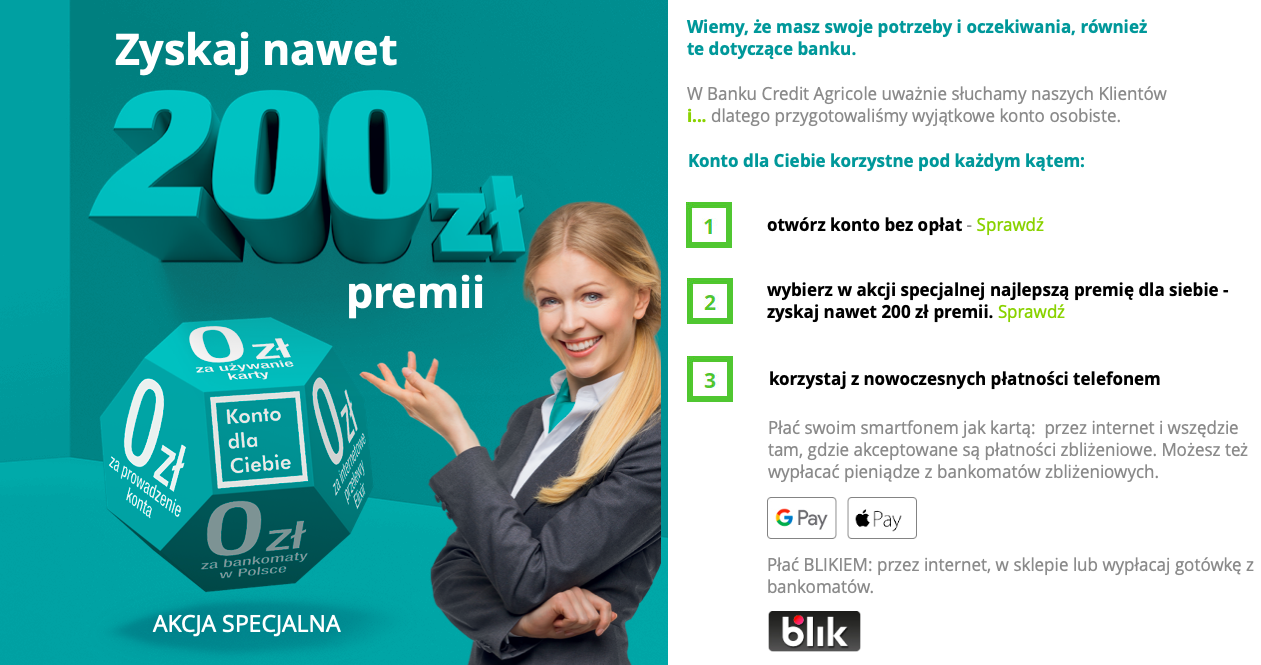 Konto dla młodych” Mbank - 100 zł na start