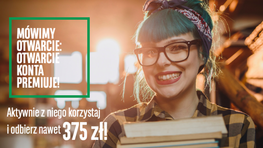 Konto Otwarte na Ciebie - Zakupowy szał - nawet 375 zł