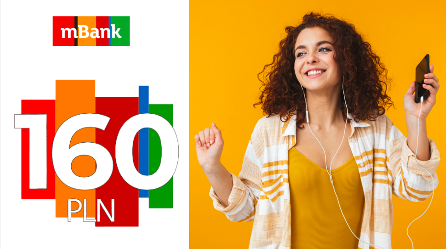 Kolejna SUPER akcja 160 zł z Mbank !